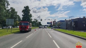 В Петербурге задержали водителя грузовика, задавившего пешехода