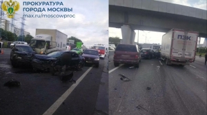 Столкновение пяти автомобилей на МКАД оказалось смертельным