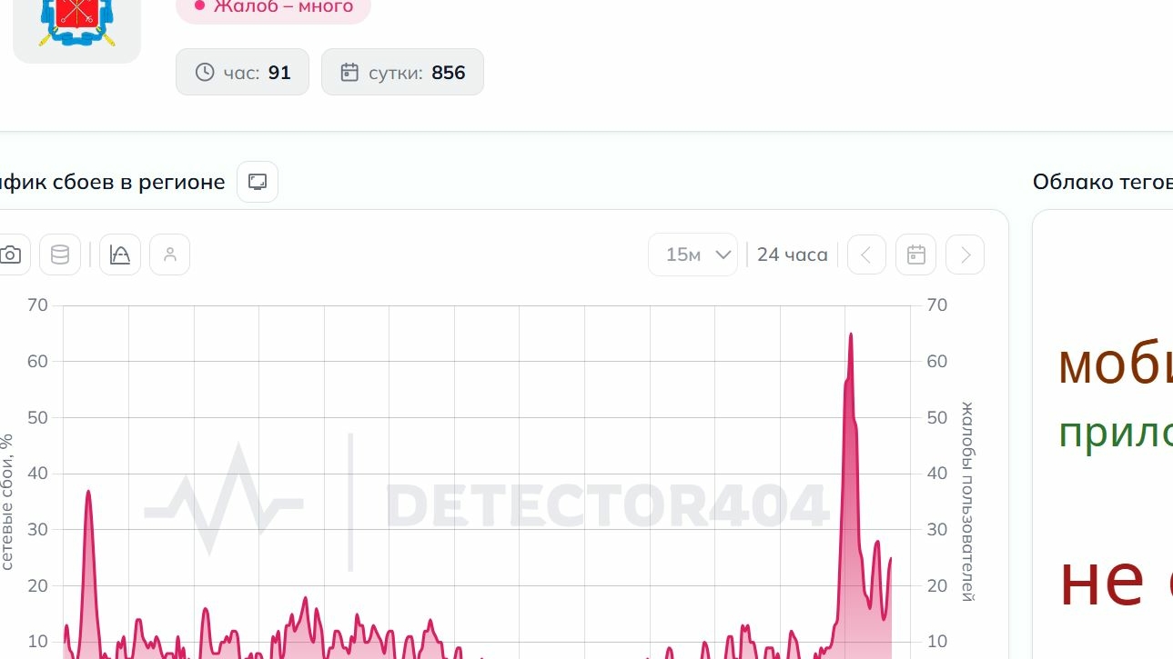 Жители Петербурга столкнулись с нестабильным интернетом в День ВМФ