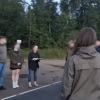 Бизнесмен показал, как убивал 12-летнюю девочку под Тосно: видео