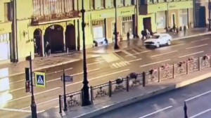 Появилось видео стрельбы на Лиговском проспекте