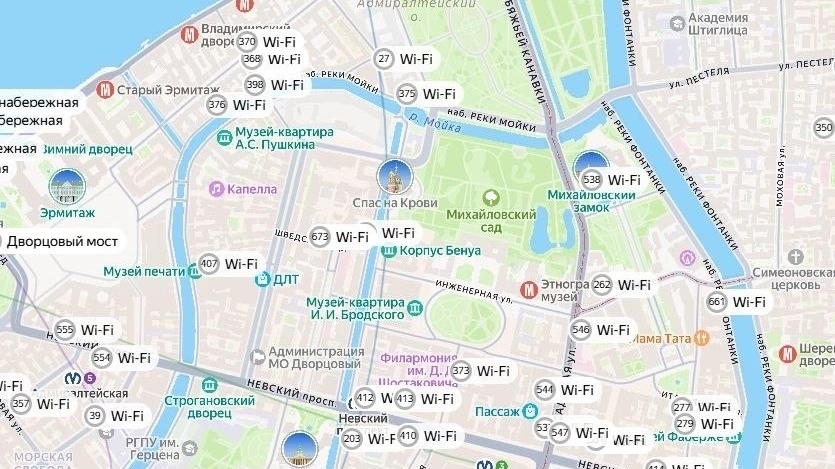 Петербуржцы смогут найти бесплатный Wi-Fi через MAX