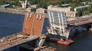Петербуржцы на 80% подготовили «сердце» Большого Смоленского моста