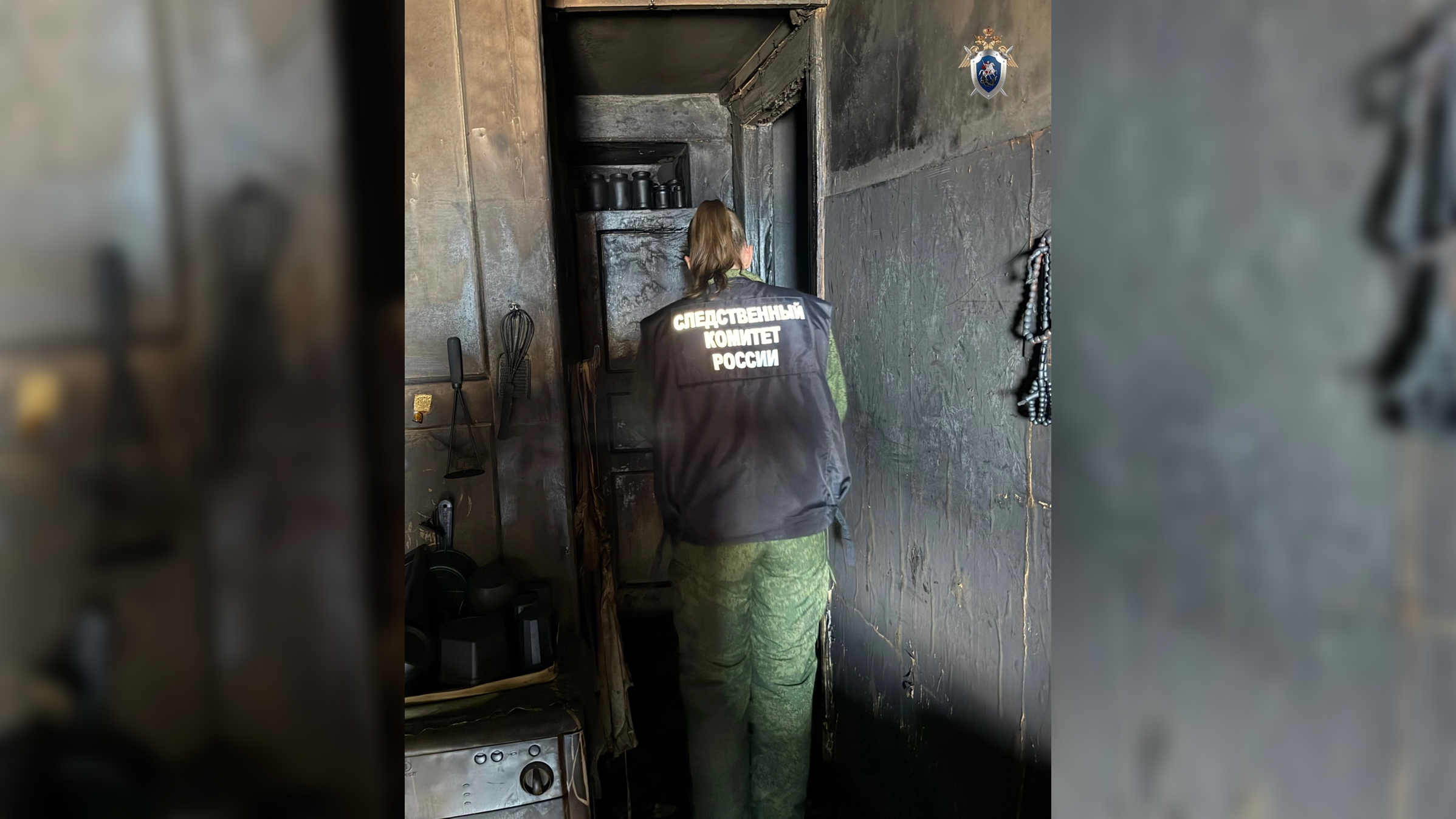 СК выясняет причины пожара на Большой Зелениной