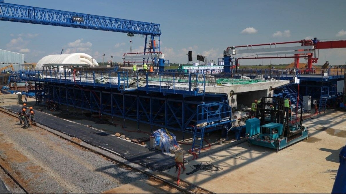 Стартовал серийный выпуск мостовых конструкций для ВСМ Москва – Санкт-Петербург