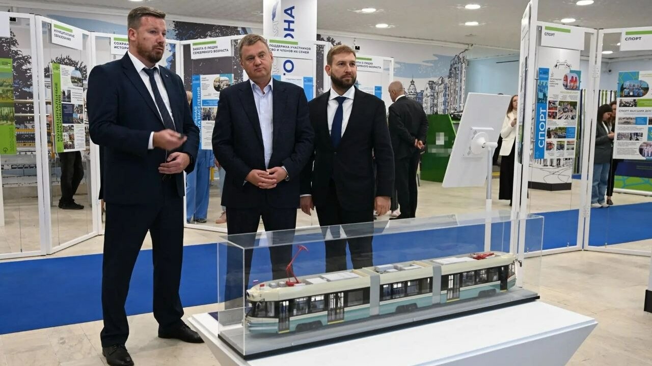 Реконструкцию трамвайного парка обсудили на выставке достижений Петроградки