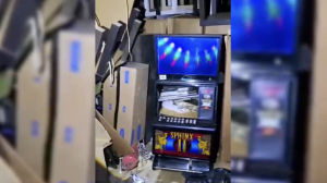 В Петербурге накрыли подпольное казино с 211 игровыми автоматами: видео