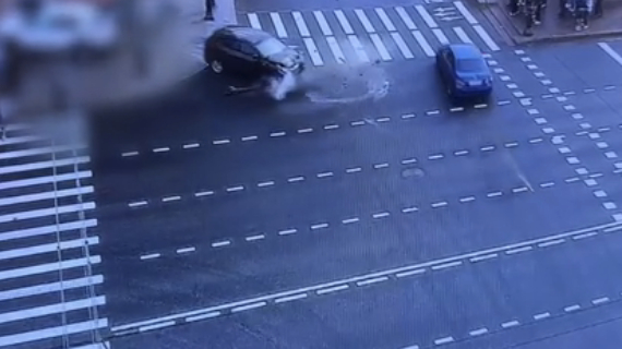 Подростки и 4 взрослых в больнице: появилось видео со страшным ДТП на Невском